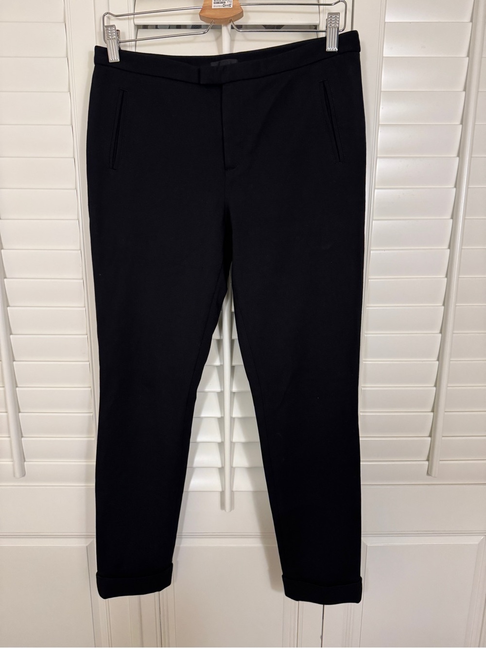 ATM Anthony Thomas Melillo Black Slim Chinos size 8
